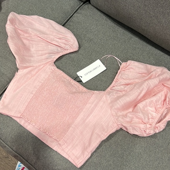 Cotton Candy LA crop top - Large - Picture 4 of 4